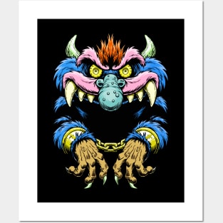 MY PET MONSTER 80S CLASSIC ARTWORK Posters and Art